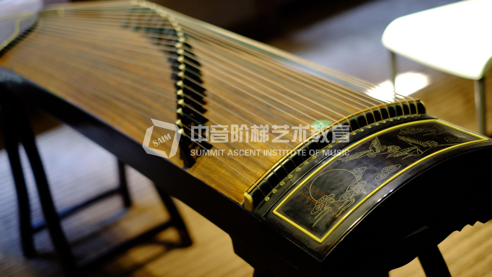古筝学习,怎么识谱,记琴弦