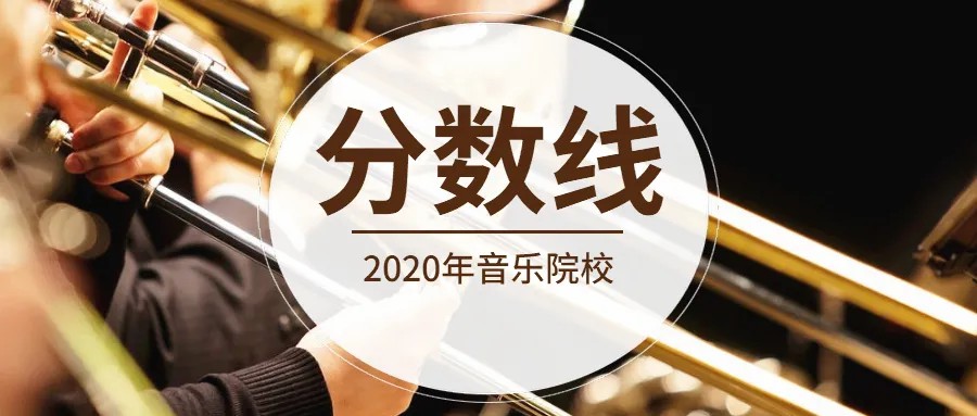 19所音乐院校2020年文化录取分数线
